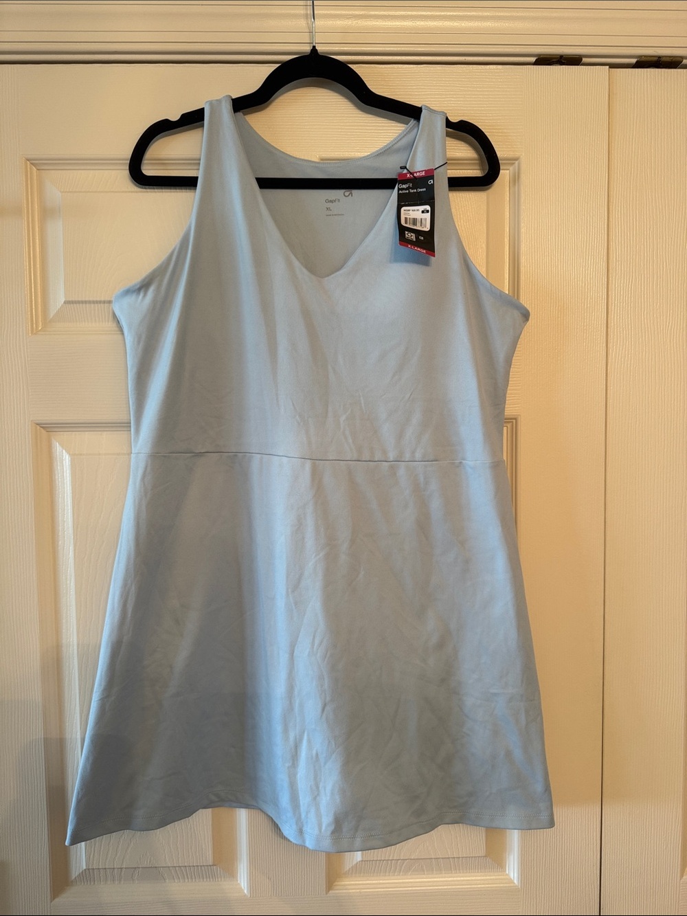 GAP Light Blue V-Neck A-Line Bodysuit